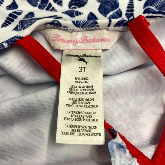 NWOT Tommy Bahama Tankini Shell Top Ruffle‎ Sleeve - Picture 2 of 2
